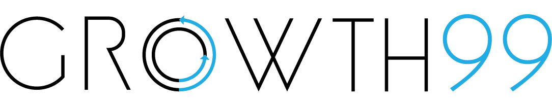 growth logo black